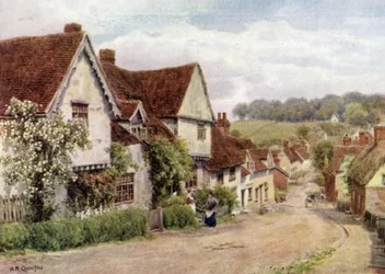 Het Dorpsstraat, Kersey, Suffolk